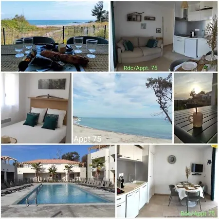 T3 Face A La Mer Dans Residence Neuve Avec Piscine